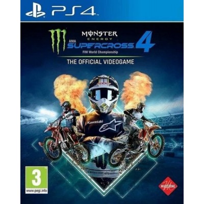Monster Energy Supercross - The Official Videogame 4 [PS4, английская версия]